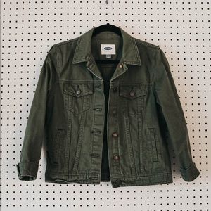 green denim jacket - old navy